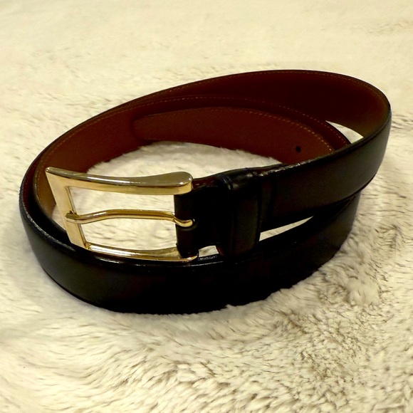 **Brooks Brothers Italian Leather Belt – Men’s 42** - Picture 1 of 4